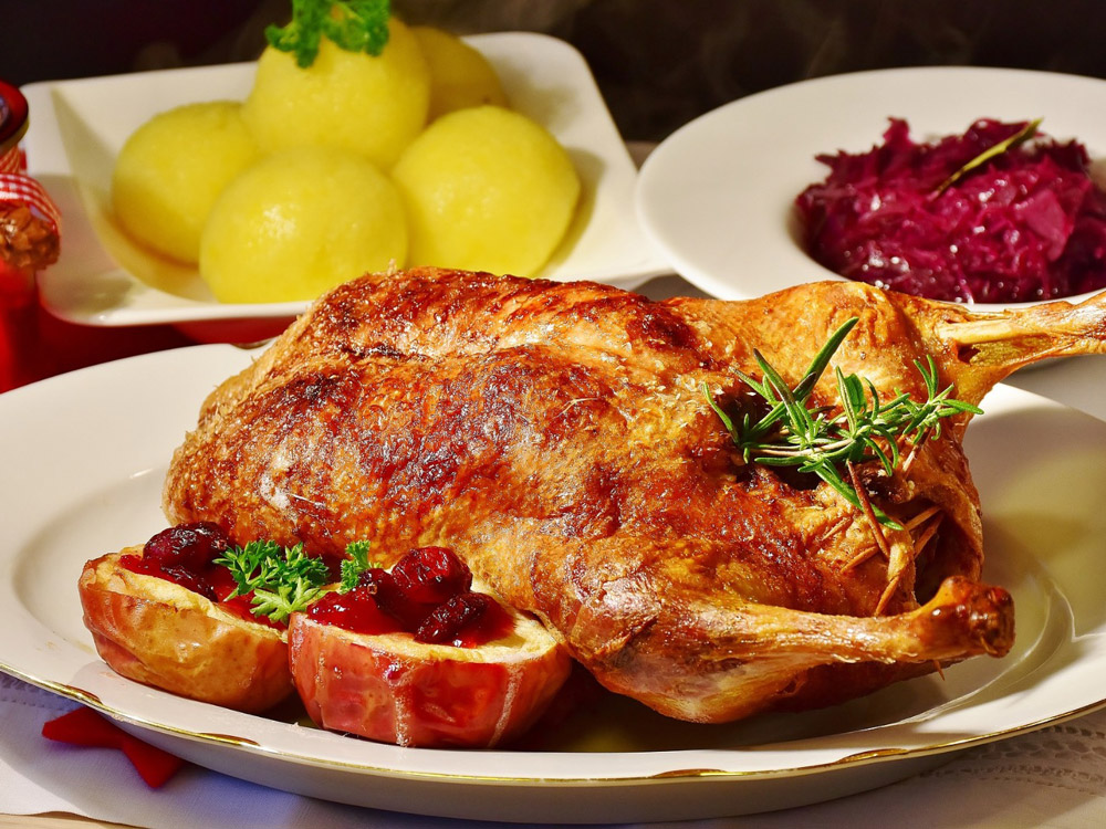 Unser traditionelles Gans-Essen